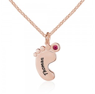 Personalized Birthstone Necklace JEWJONE101612